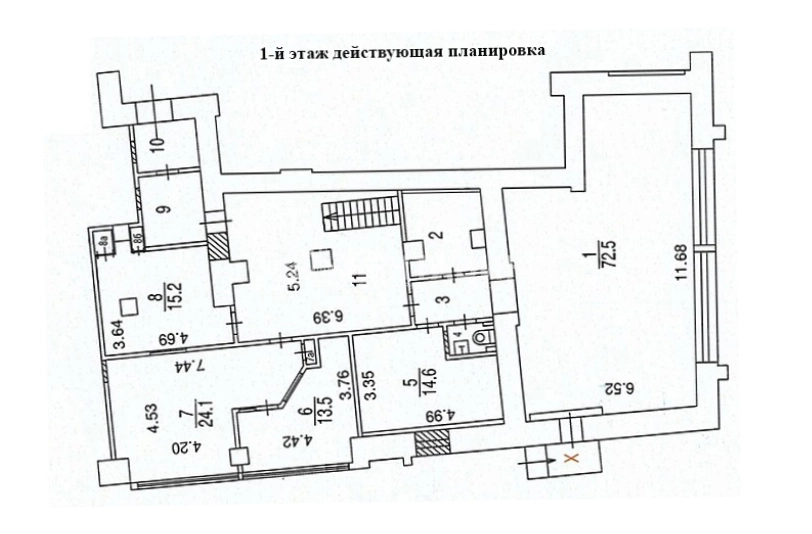 Торговая площадь Кутузовский 24 площадью 379 квадратных метров