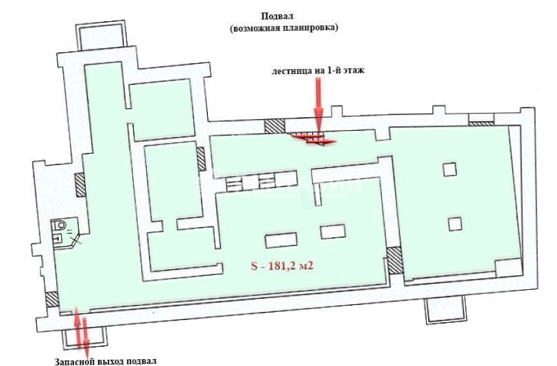Торговая площадь Кутузовский 24 площадью 379 квадратных метров