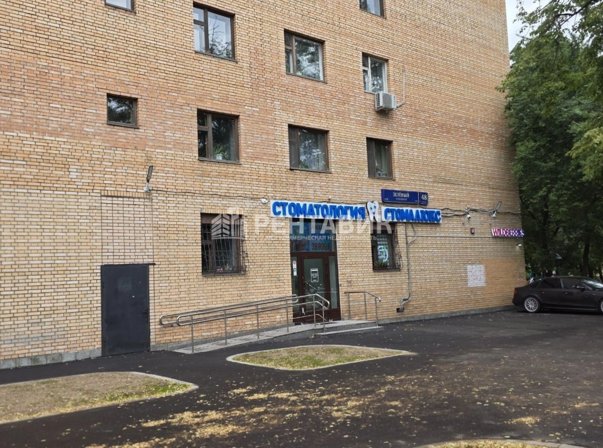 Торговая площадь Зелёный, 48к3 площадью 245 квадратных метров