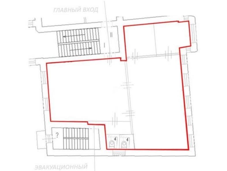 Офис Дом Булгакова площадью 1461.7 квадратных метров