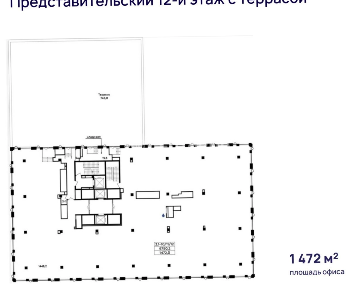 Офис Прокшино площадью 6750 квадратных метров