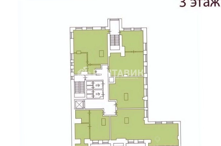 Офис Сенатор на Московском 60-129 площадью 512 квадратных метров