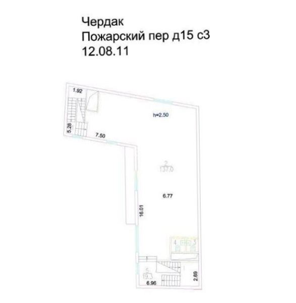 Здание целиком Депо площадью 3041 квадратных метров