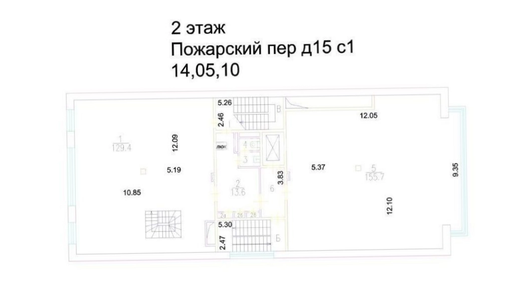 Здание целиком Депо площадью 3041 квадратных метров