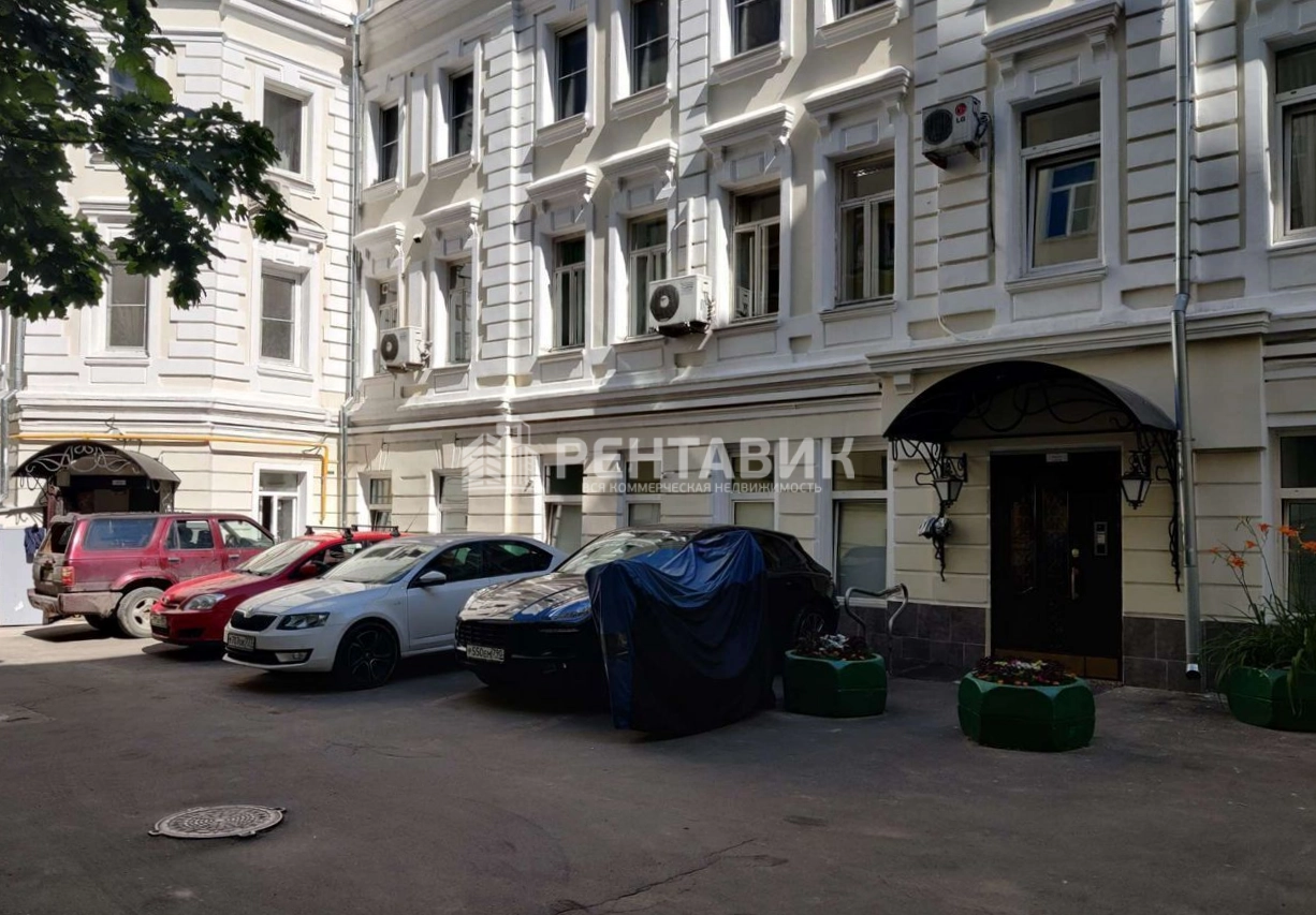 фасад дома, здание по адресу г Москва, Дмитровский пер, д 4 стр 2