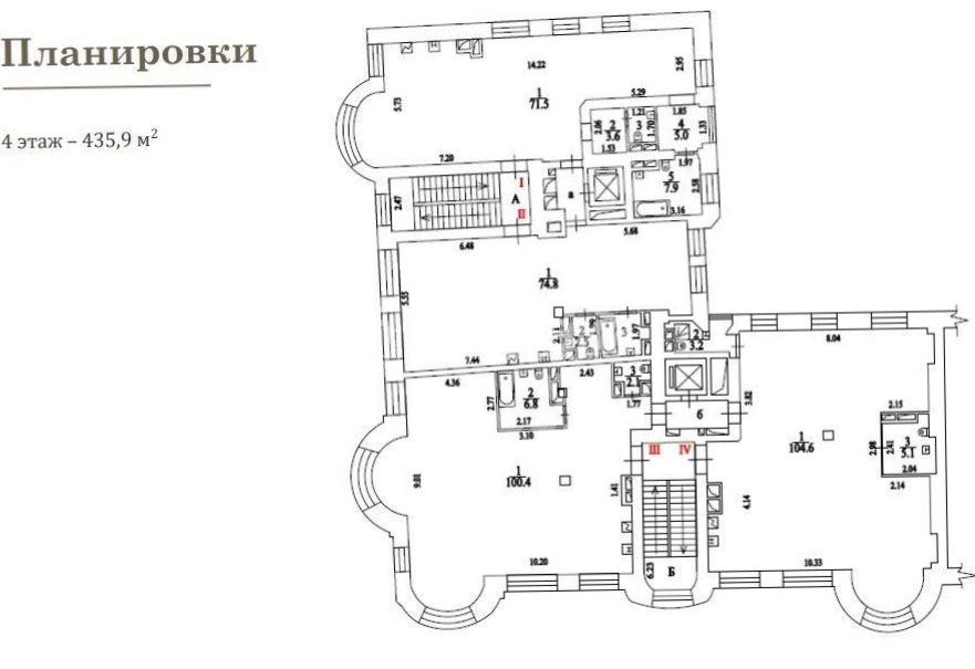 Здание целиком Дом Быкова, строение 1 площадью 2250 квадратных метров
