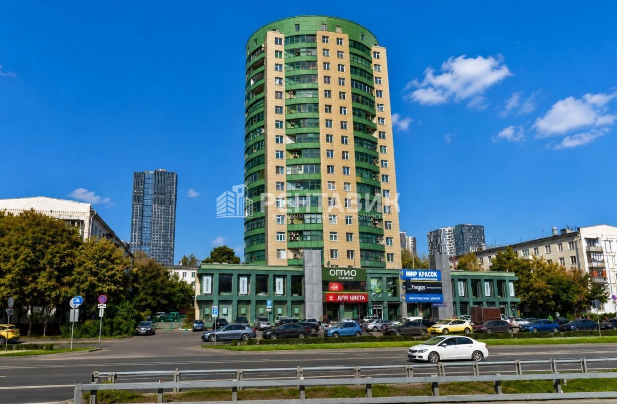 фасад дома, здание по адресу г Москва, пр-кт Маршала Жукова, д 58 к 1