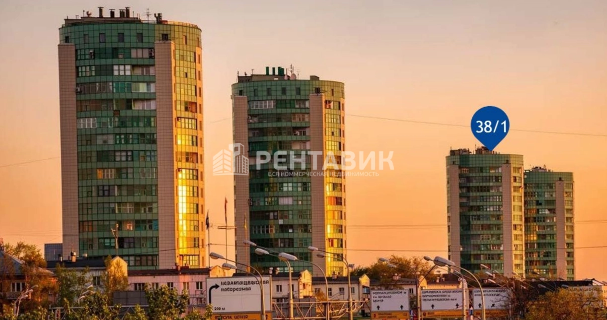 фасад дома, здание по адресу г Москва, пр-кт Маршала Жукова, д 38 к 1