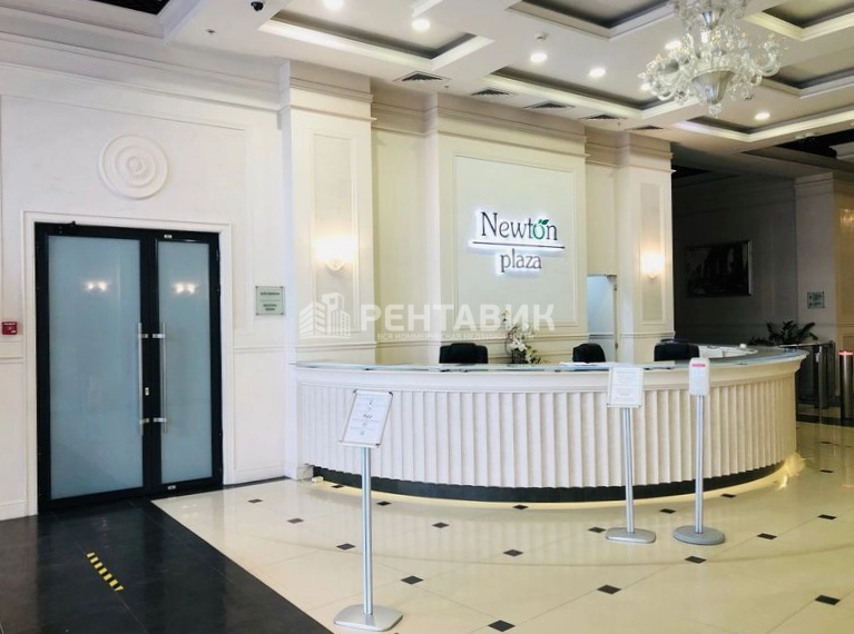 Здание Newton Plaza / Ньютон Плаза по адресу г Москва, проезд Нагатинский 1-й, д 10