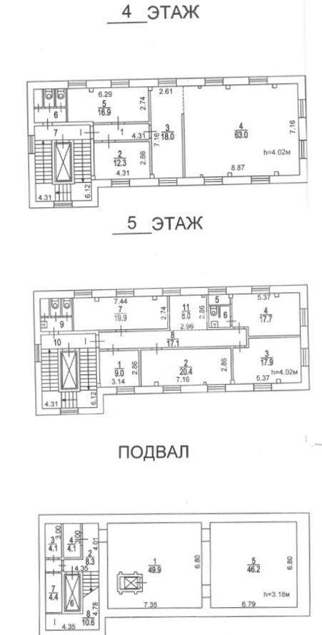 Здание целиком Ленинская Слобода, 19с3 площадью 841 квадратных метров