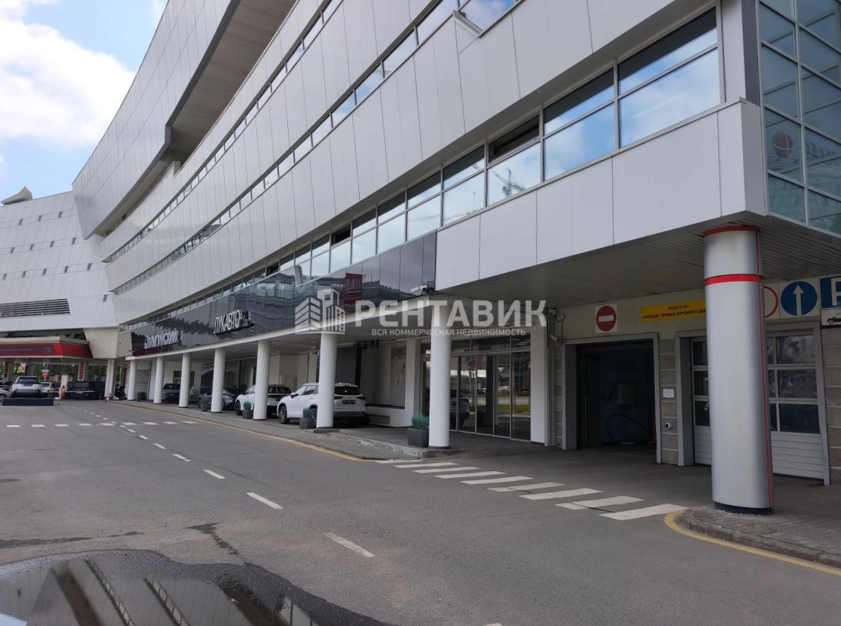 фасад дома, здание по адресу г Москва, Олимпийский пр-кт, д 5 стр 1