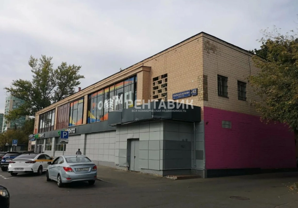 Здание Маршала Жукова 42с1-2 по адресу г Москва, пр-кт Маршала Жукова, д 42 стр 1