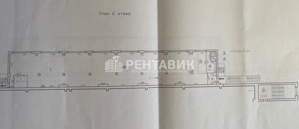 Производство Чугунная, 14Р площадью 1050 квадратных метров