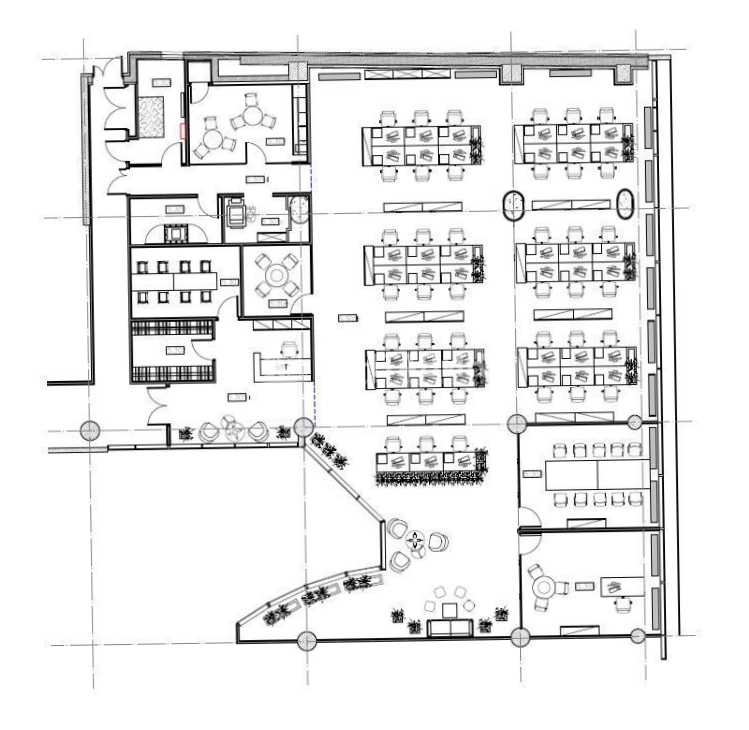 Офис Four Winds Plaza / Фо Виндс Плаза площадью 611 квадратных метров