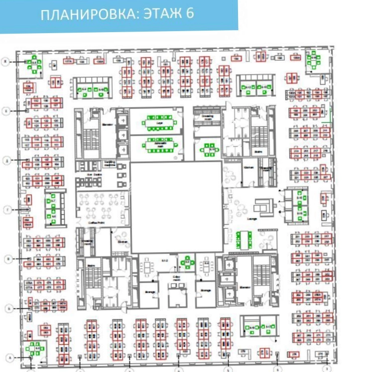 Офис Алкон I. Корпус 4 площадью 10378.8 квадратных метров