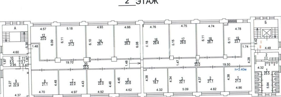 Здание целиком 2-й Кожуховский, 25 площадью 3422 квадратных метров