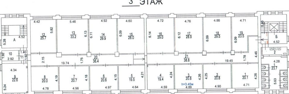 Здание целиком 2-й Кожуховский, 25 площадью 3422 квадратных метров