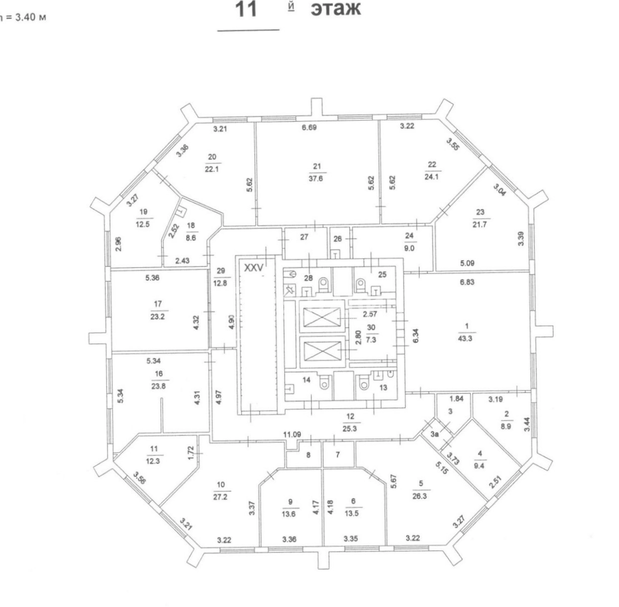 Офис Сильвер Хаус площадью 409.8 квадратных метров
