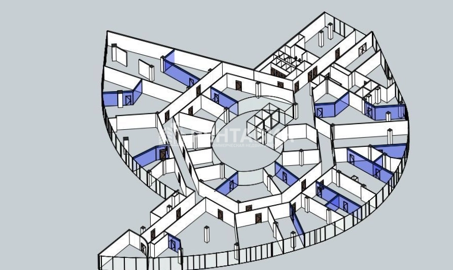 Офис Радиус площадью 2200 квадратных метров