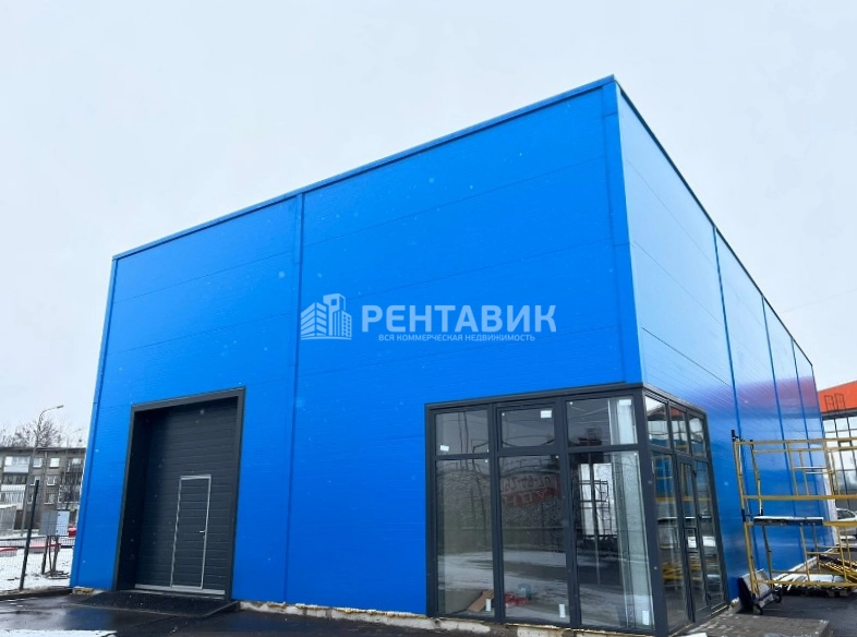 фасад дома, здание по адресу г Санкт-Петербург, Пискарёвский пр-кт, д 133 стр 1