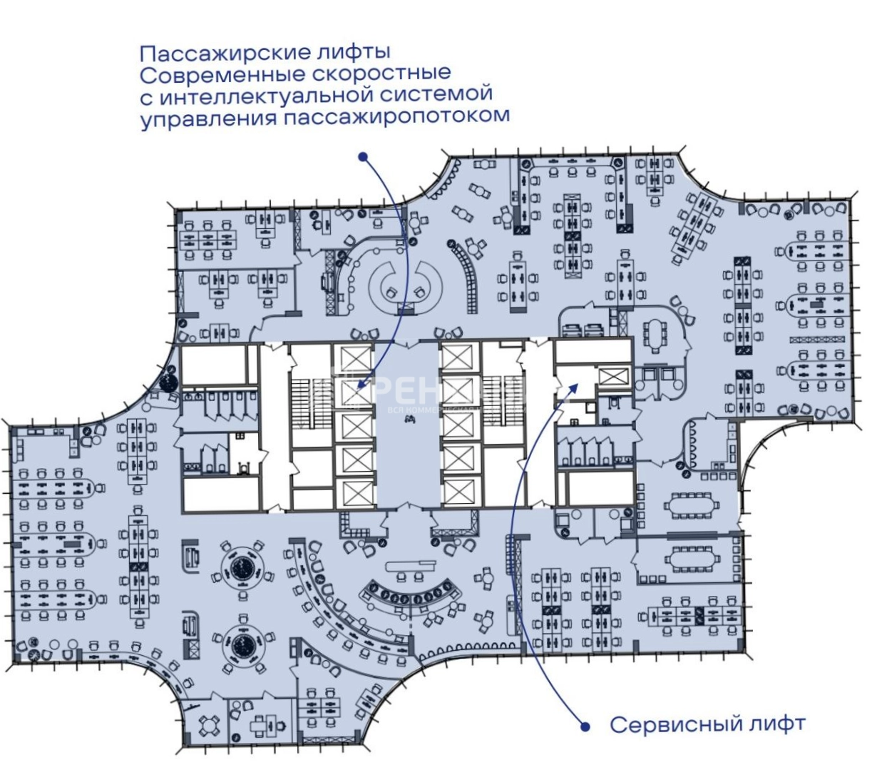 Офис STONE Римская - СТОУН Римская площадью 9288.2 квадратных метров