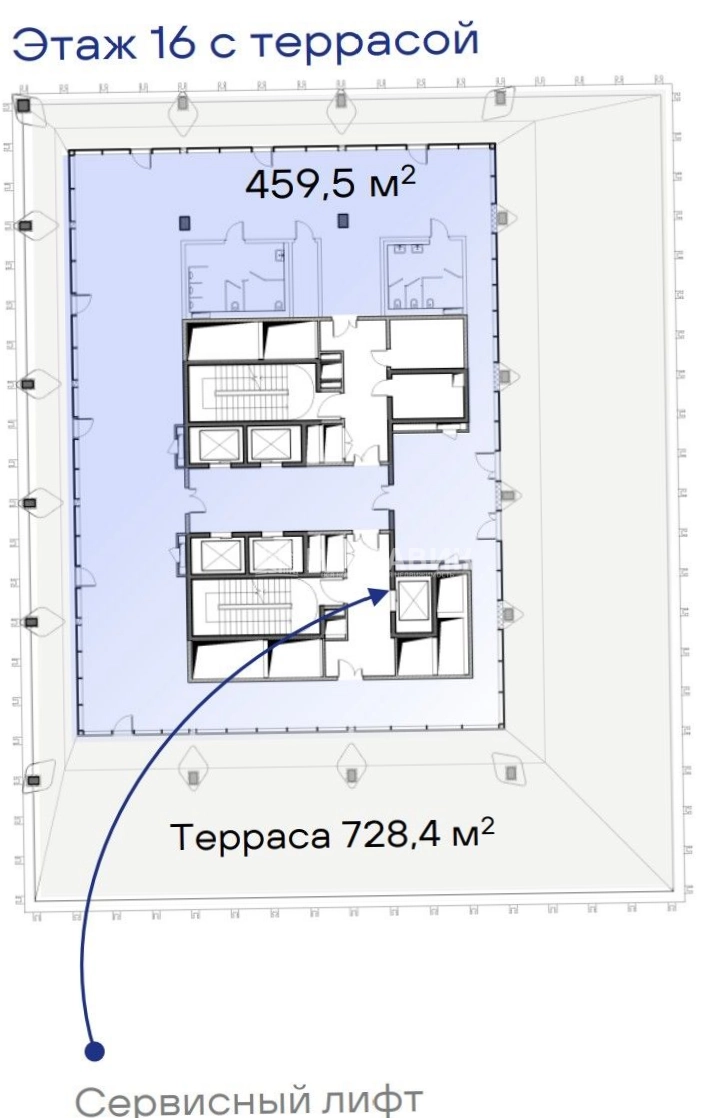 Офис STONE Калужская площадью 7690 квадратных метров