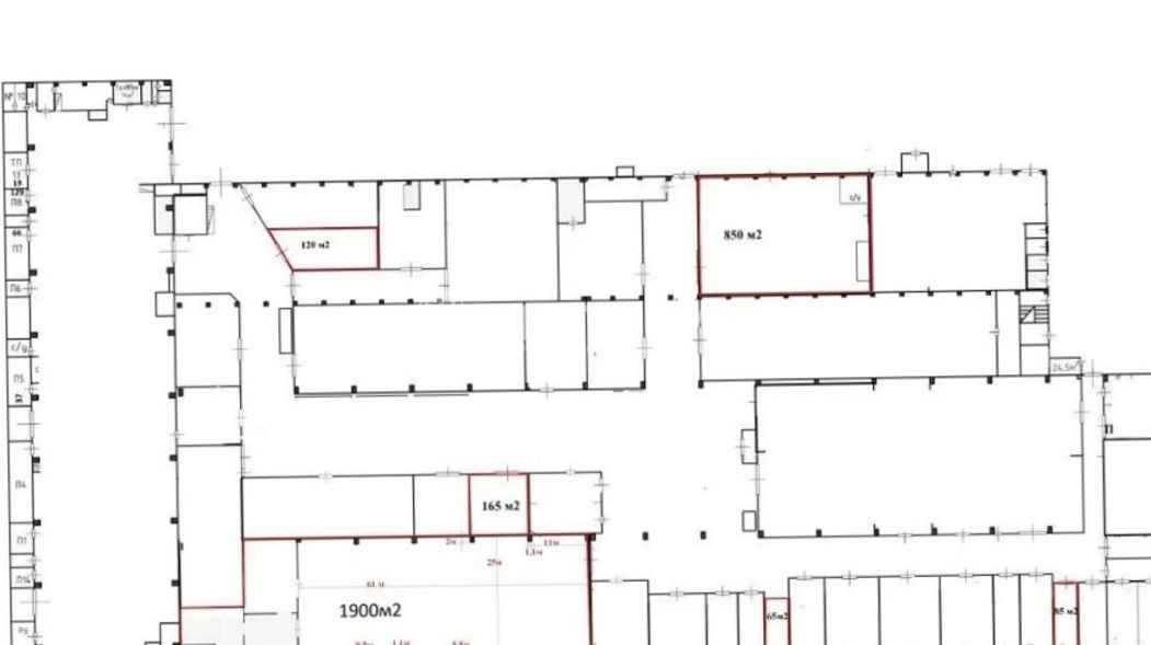 Склад Минеральная, 13 площадью 850 квадратных метров