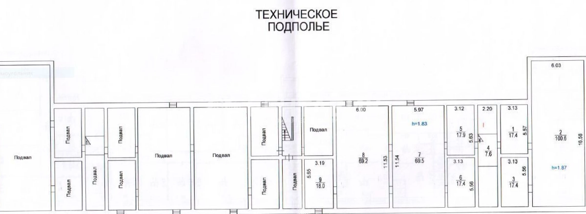 Здание целиком Молодцова 4а площадью 2797 квадратных метров