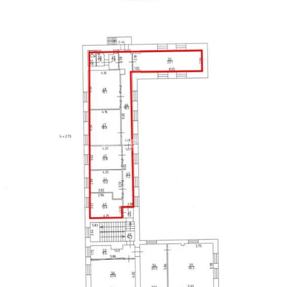 Офис Kellermann Center / Келлерман Центр площадью 135 квадратных метров