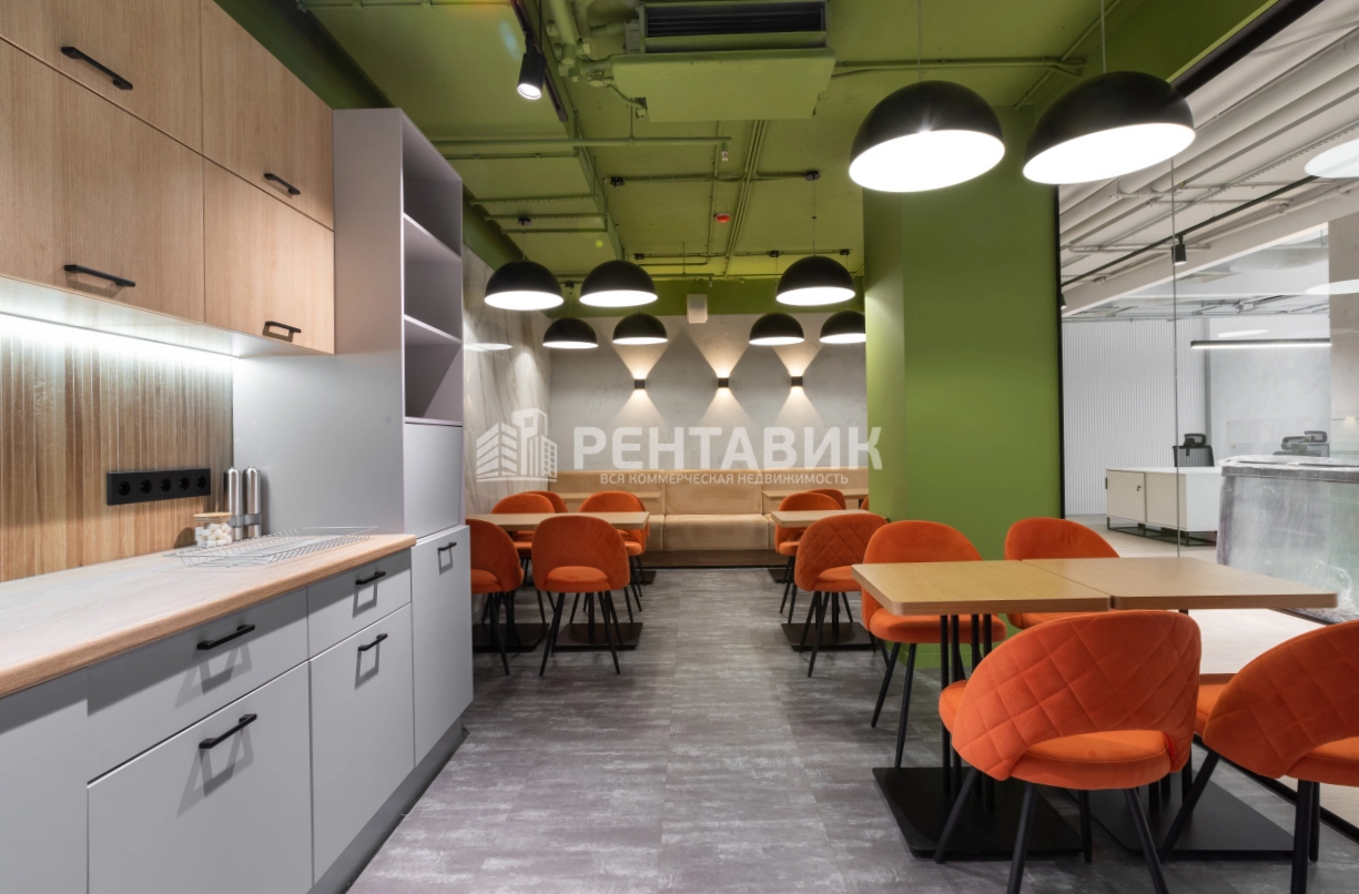 Офис Бригантина площадью 870 квадратных метров
