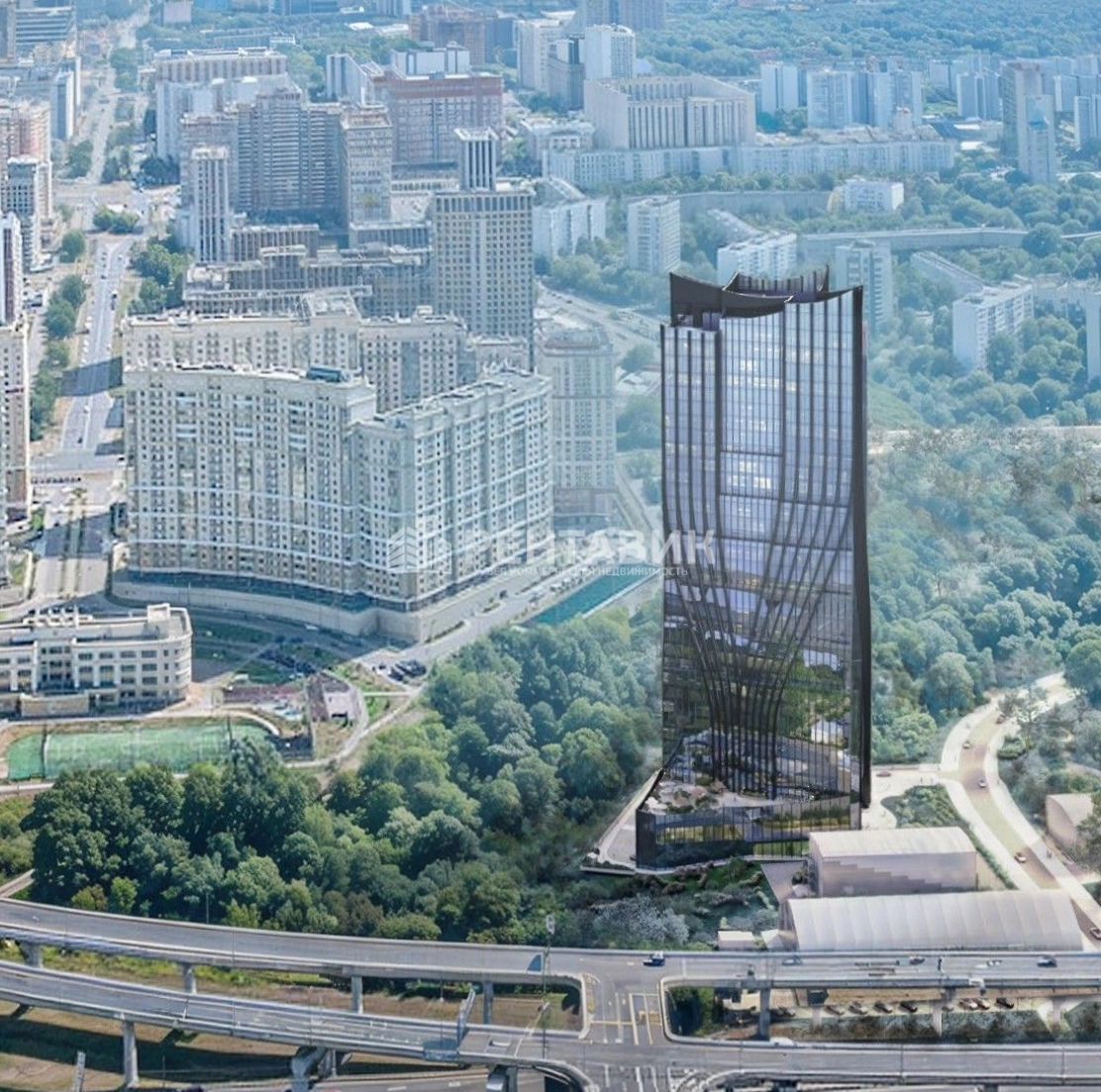 Здание БП Раменки по адресу г Москва, ул Лобачевского, д 138 стр 3