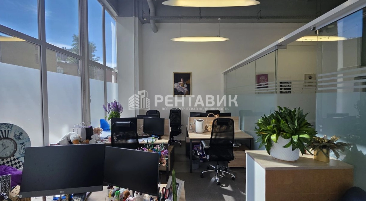 Офис Красный пролетарий, строение 2 площадью 1140 квадратных метров