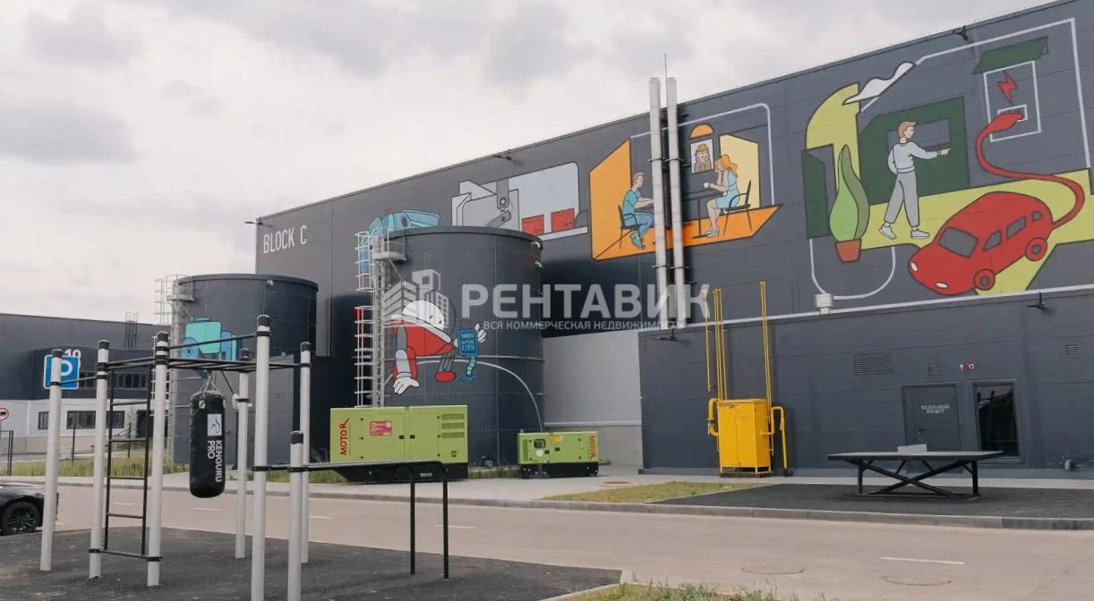 Здание ICPARK Коледино по адресу Коммунальная улица, 44, микрорайон Климовск, Подольск, Московская область