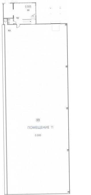 Склад Есипово-4 площадью 4913.2 квадратных метров