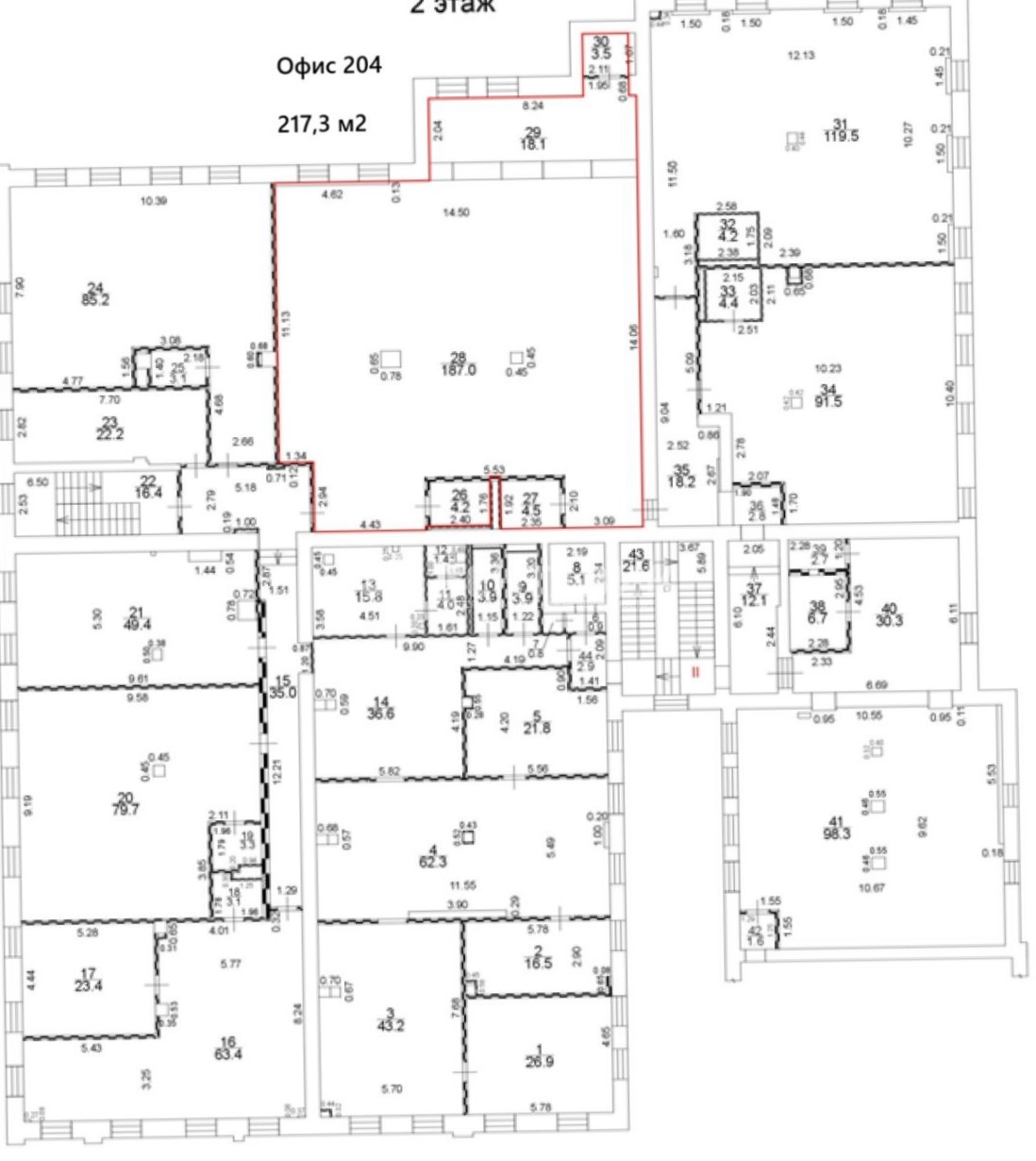 Офис ЛОФТ 325 площадью 437 квадратных метров