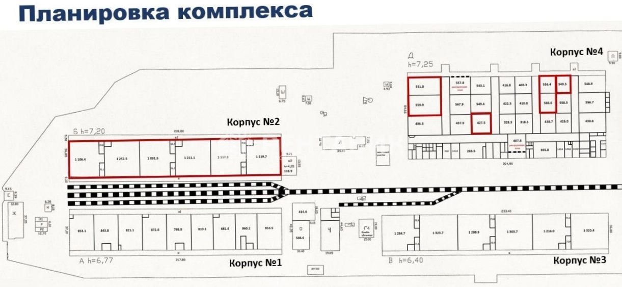 Склад Пригородный, Вырицкое, 2 площадью 1200 квадратных метров