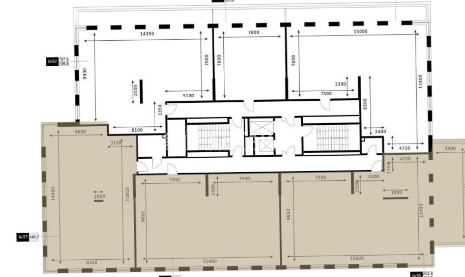 Офис Fili Residence / Фили Резиденс площадью 892 квадратных метров