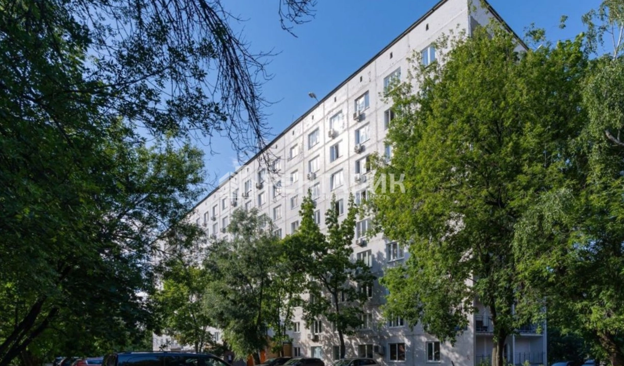 фасад дома, здание по адресу г Москва, ул Азовская, д 6 к 3