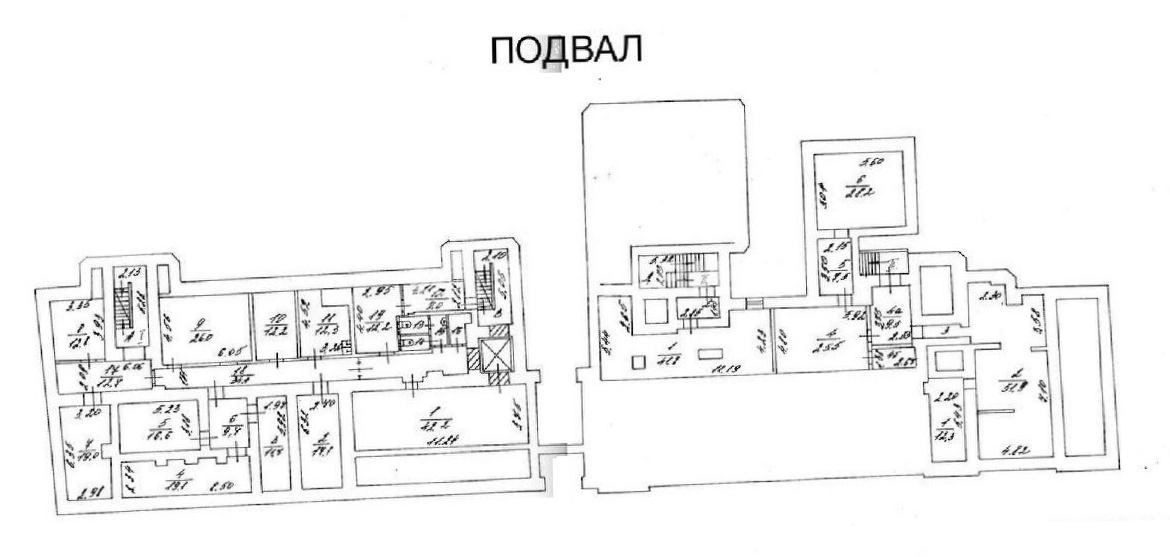 Здание целиком Динамовская 1а площадью 7108.7 квадратных метров