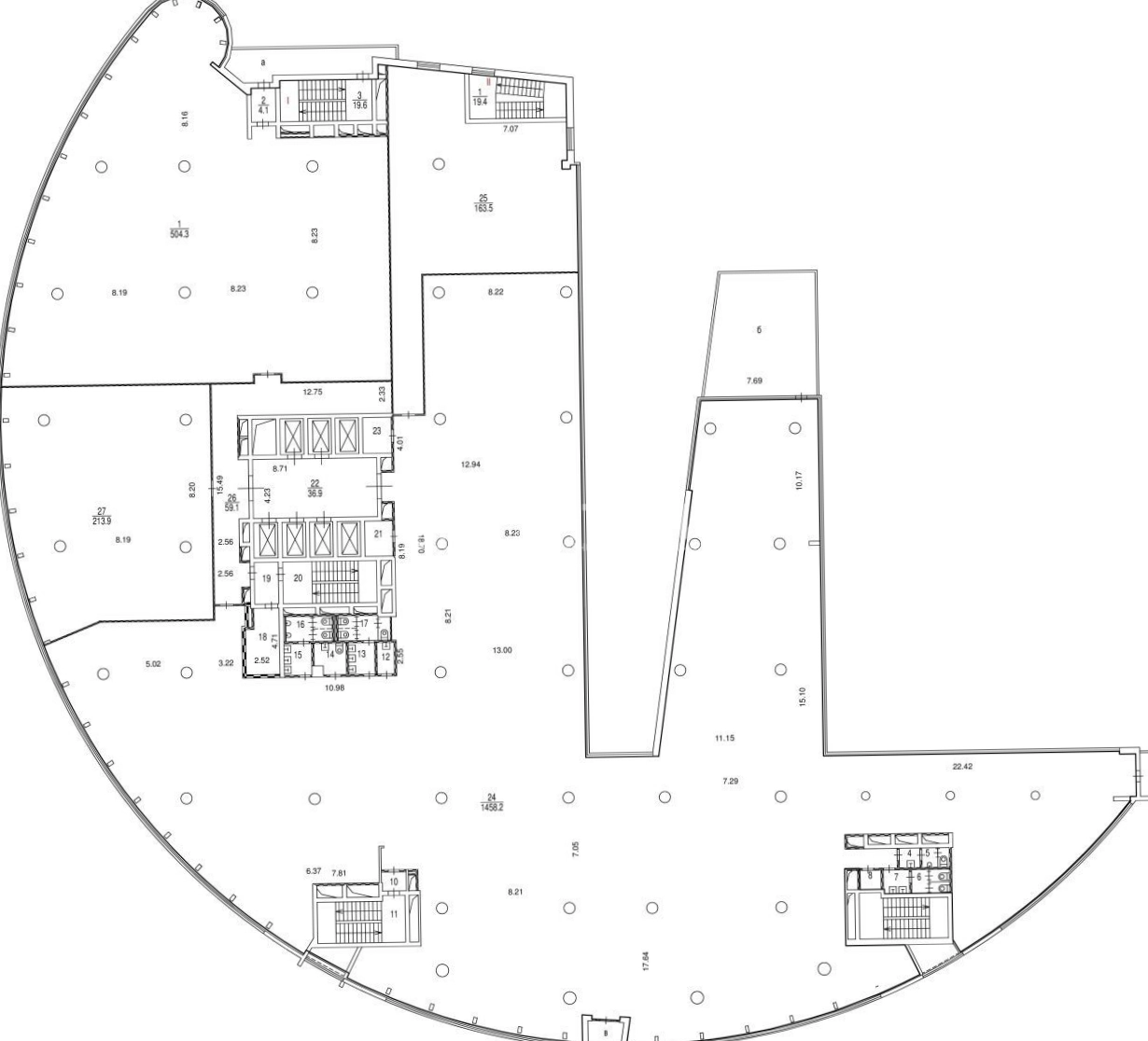 Здание целиком Diamond Hall площадью 48056.8 квадратных метров