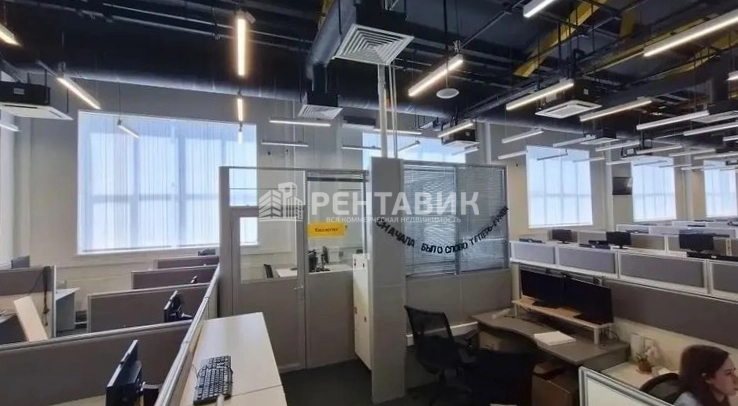 Офис Шереметьевский на Полковой, строение 1 площадью 1247 квадратных метров