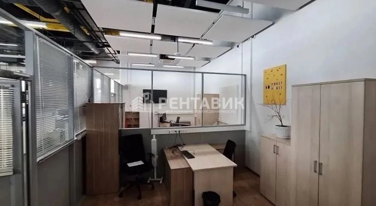 Офис Шереметьевский на Полковой, строение 1 площадью 1247 квадратных метров