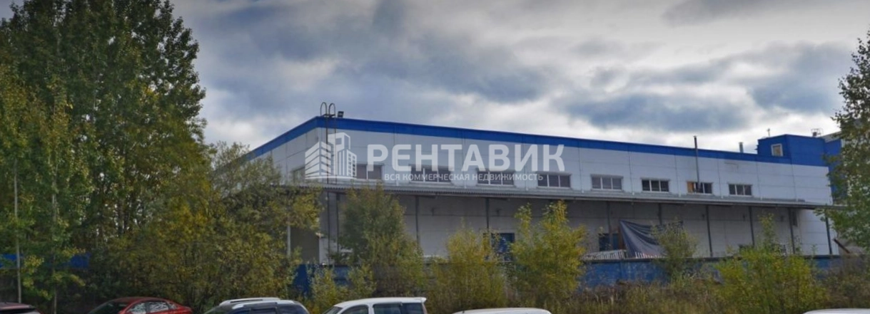 фасад дома, здание по адресу г Санкт-Петербург, 2-й Верхний пер, д 1 к 2 стр 2