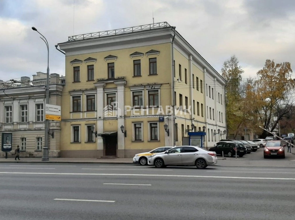 фасад дома, здание по адресу г Москва, пр-кт Мира, д 16 стр 2