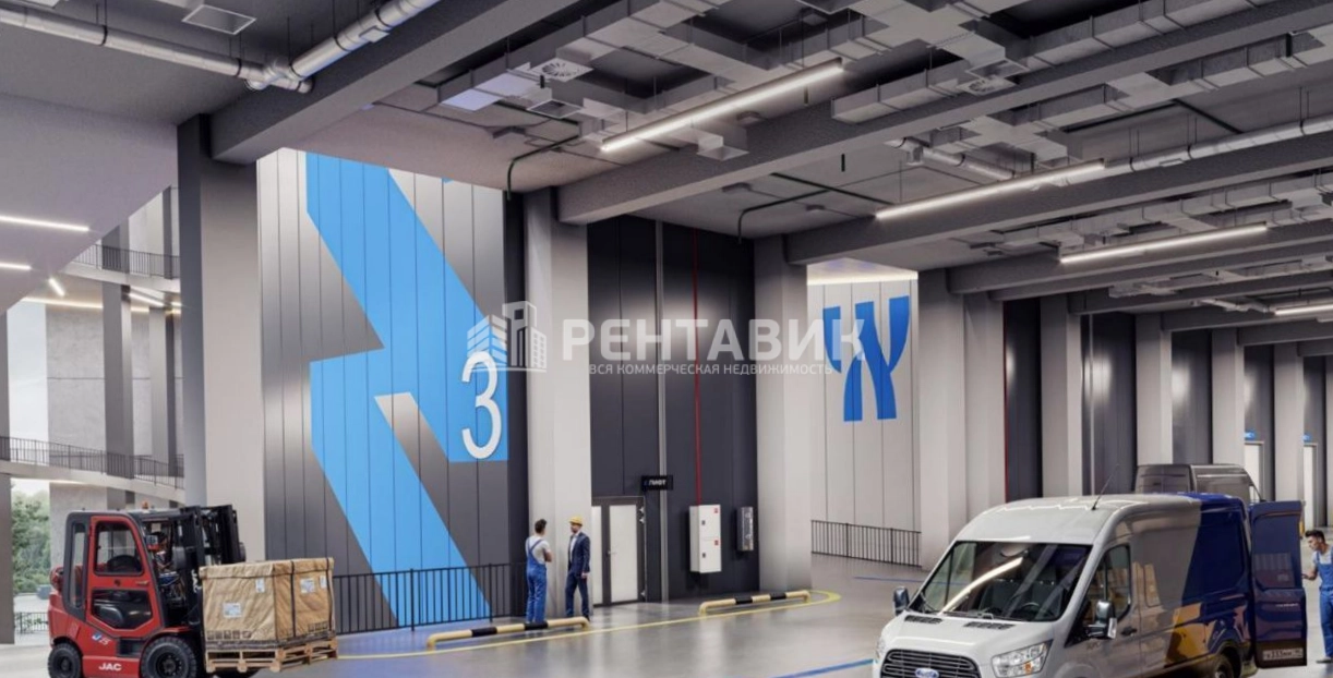 Склад AFI Пром Алтуфьево площадью 2076.8 квадратных метров