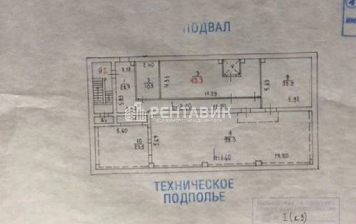 Здание целиком Каспийская, 20к1 площадью 825 квадратных метров