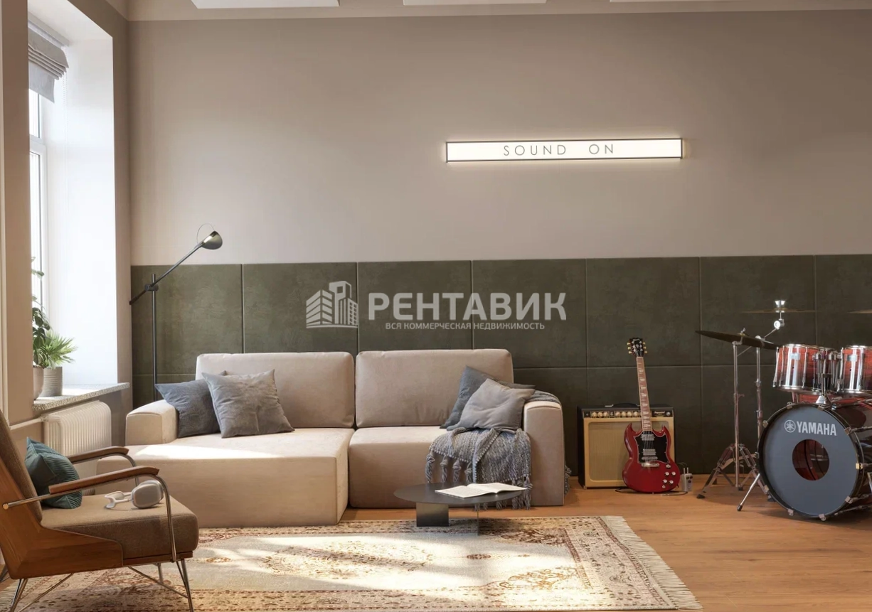 Офис Чехова 18 площадью 115 квадратных метров