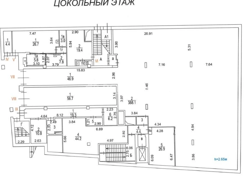 Здание целиком Большой Дровяной, 6 площадью 4243.4 квадратных метров