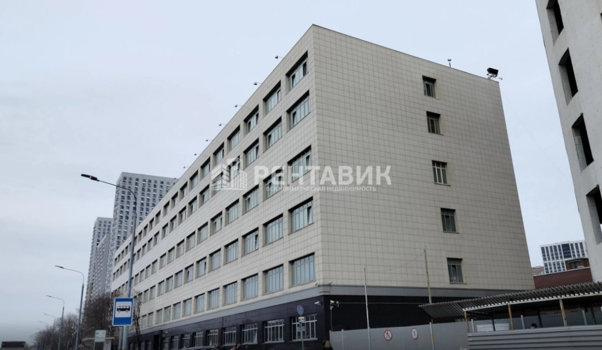 фасад дома, здание по адресу г Москва, ул Новохохловская, д 23 стр 1