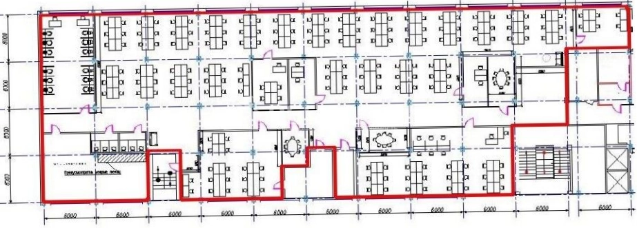 Офис Ring Park / Ринг Парк площадью 1342.1 квадратных метров